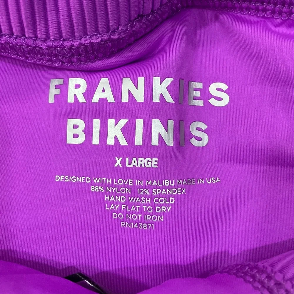 New Frankie’s Bikinis Core Ribbed Bottom